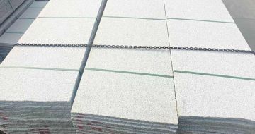 湘潭芝麻白毛板，石材毛板