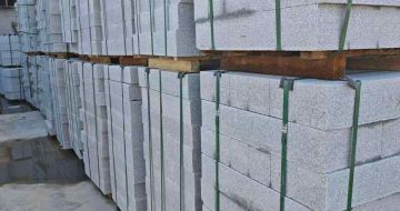 湘潭芝麻白路牙石，路侧石