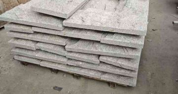 湘潭芝麻白蘑菇石，自然面