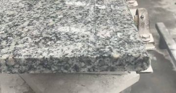 湘潭芝麻白楼梯踏步 芙蓉白