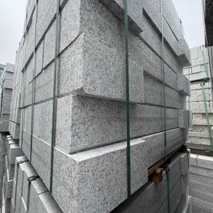 湘潭芝麻白路牙石 马路牙子