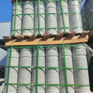 湘潭挡车柱芝麻白 挡车石