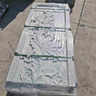 湘潭芝麻白别墅外墙雕刻版