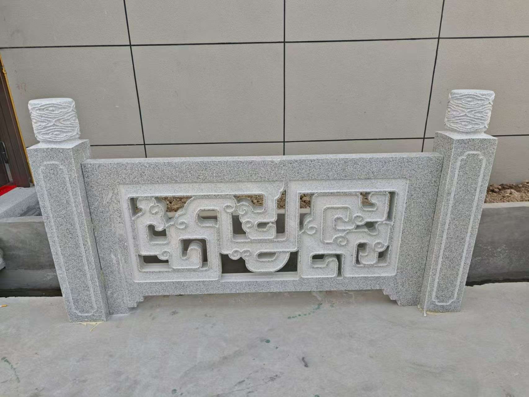 湘潭芝麻白河道栏杆 桥栏杆